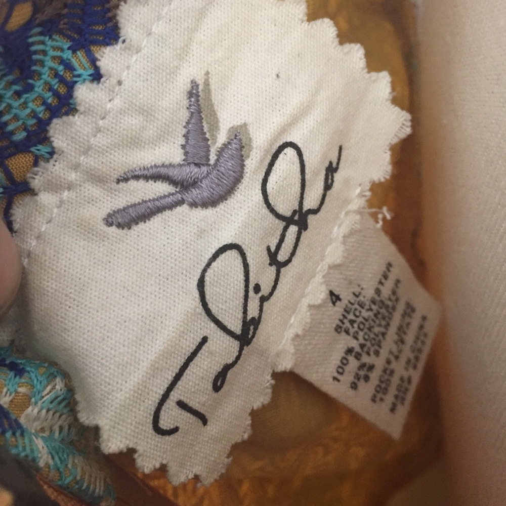 LIKE NEW!  Tabitha Teahouse dress by Anthropologie - Picture 9 of 12